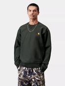Carhartt WIP American Script Sweatshirt in Dark Green image