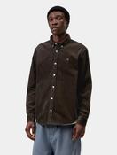 Carhartt WIP Madison Cord Shirt in Tobacco image