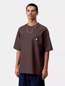 Carhartt WIP S/S OG Loose Pocket T-Shirt in Dark Brown image