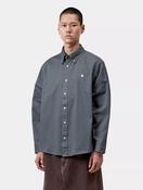 Carhartt WIP OG Madison Shirt in Petrol Blue image