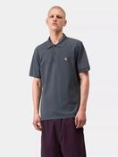 Carhartt WIP - S/S Chase Pique Polo - Petrol Blue image