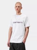 Carhartt WIP S/S Script T-Shirt - Light Grey image