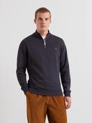 Farah Arnold Quarter Zip Sweatshirt in Navy image