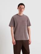 Farah Stacy Pocket T-Shirt in Brown image