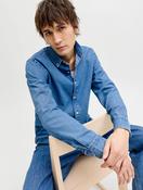 Jack &amp; Jones - Stanley Slim-Fit Denim Shirt - Denim Blue image