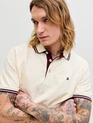 Jack &amp; Jones Paulos Polo Shirt in Cream image