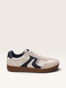 Tommy Bowe Shoes Burwett Trainer in White with Navy image