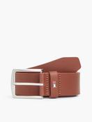 Tommy Hilfiger Denton Leather Belt in Camel image