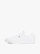 Tommy Hilfiger Essential Leather Lace-Up Trainers - White image