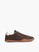 Tommy Jeans Suede Low Profile Trainers in Deep Brown image