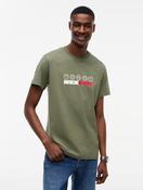 Tommy Jeans DNA Play Slim Fit T-Shirt in Rocky Mountain image