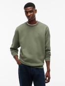 Tommy Jeans Flag Brushed Fleece Sweatshirt in Khaki