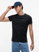 Tommy Jeans Flag Extra Slim T-Shirt in Tommy Black image