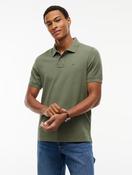 Tommy Jeans Regular Fit Polo Shirt in Khaki image