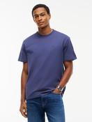 Tommy Jeans Relaxed Flag Logo T-Shirt in Dark Blue image