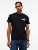 Tommy Jeans Signature Back Logo Jersey T-Shirt in Black image