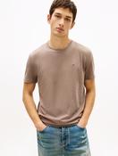 Tommy Jeans Extra Slim Fit T-Shirt in Light Brown