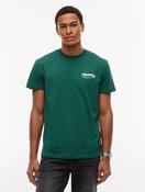 Tommy Jeans Script Back Print T-Shirt in Green image