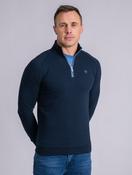 XV Kings Falcons Zip Sweatshirt in Navy