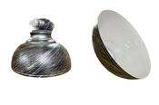 Hanging Industrial Ceiling Light, Silver Color