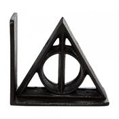 HARRY POTTER DEATHLY HALLOWS METAL SET OF 2 BOOKENDS image
