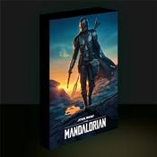 STAR WARS MANDALORIAN LIGHT UP CANVAS