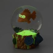 THE SIMPSONS BLINKY THE THREE EYED FISH SNOW GLOBE image