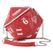 STRANGER THINGS D&amp;amp;D DICE FAUX LEATHER HANDBAG image