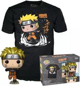 Naruto Run Run Metallic Funko Pop And Tee Size XL