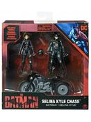 Dc The Batman Selina Kyle Chase Playset With Motorcycle Batman &amp;amp; Selina 