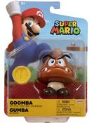 World of Nintendo Super Mario - Goomba 10cm Figure With Coin
