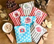DIY Christmas Advent Calendar | Nadine Loves Paper