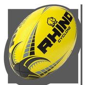 Cyclone Rugby Training Ball - 5 / Neon image