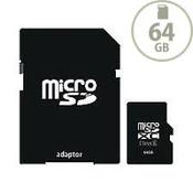 64GB Micro SDXC Class 10 Flash Card with Adapter image