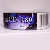 PROFESSIONAL DATARIGHT CD-R80 Recordable 80min 700MB 52x 25PCS image