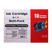 Compatible Brother Ink Cartridges LC1100/980XL BK/C/M/Y *10 MULTIPACK image