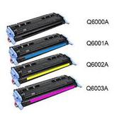 Compatible HP 124A-Q6000A/1A/2A/3A-4-pack image