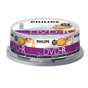 PHILIPS DVD+R INKJET PRINTABLE 120min 4.7GB 16x 25PCS image