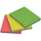 Q-Connect Quick Note Repositionable Pad 40x50mm Assorted Neon Pack of 3 Pads image