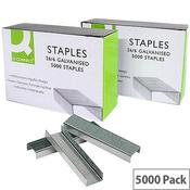Q-Connect Metal Staples 26/6 Pack of 5000 image