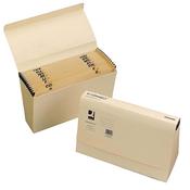 Q-Connect Expanding File A-Z Foolscap 15 Pockets Manilla image