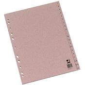 Q-Connect Buff Index A4 Multi-Punched A-Z 20-Part Manilla KF26011 image