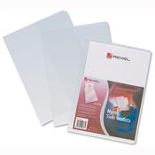 Rexel Nyrex Twin Wallet 2 Inside Pockets A4 Clear Pack 5
