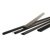 Durable Spine Bars for 60 Sheets A4 Capacity 6mm Black (Pack of 50) image