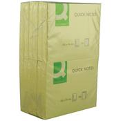 Q-Connect Quick Note Repositionable Pad 75x100mm Yellow pack 12 image