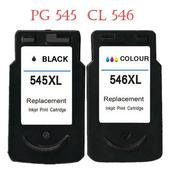 Canon PG-545XL Black &amp;amp; CL-546XL Colour. Monitors Ink Levels. image