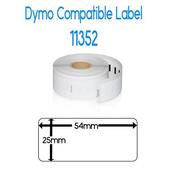 Dymo 11352 Compatible Labels  (25mm x 54mm) image