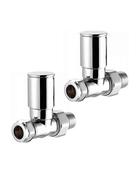 Straight Towel Warmer Valves (Pair) AMA04