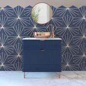 Sole Blue Hex 23 x 27