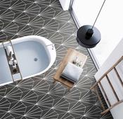 Sole Black Hex 23 x 27